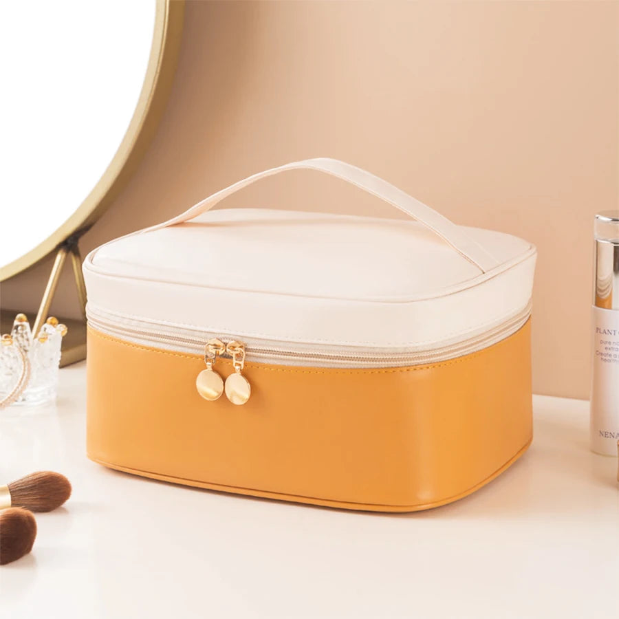 Makeup bag Portable cosmetic skin care storage bag Simple waterproof toiletry bag Large capacity storage bag